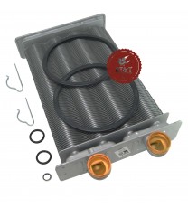 Main heat exchanger Beretta boiler Amica, Boiler, Ciao S, Exclusive, Kompakt, Mynute, Option, Paros, Rain 20053333, ex R10024301