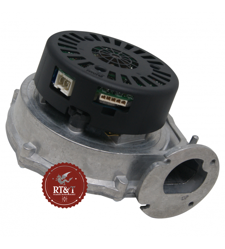 Fan assembly EBM RG128/1300-3612 Riello boiler Domus condens KV/80 32 ISC, Domus condens KV/120 32 ISC 4R000414