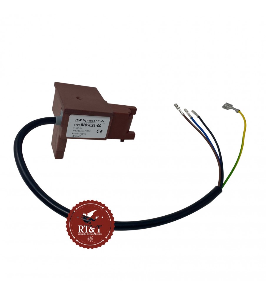 Ignition transformer NAC BF89026-00 Ariston boiler Est, Microtec, Modula, Next, One, T2/23 65100249