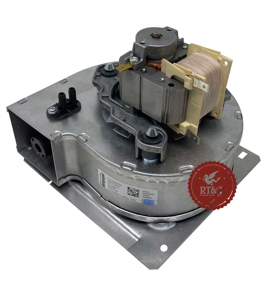 Fan assembly RLE120/0034A23-3030LH Vaillant boiler VK I 322, VKC I 322, VM 322, VMW 322, VMI 322 190261