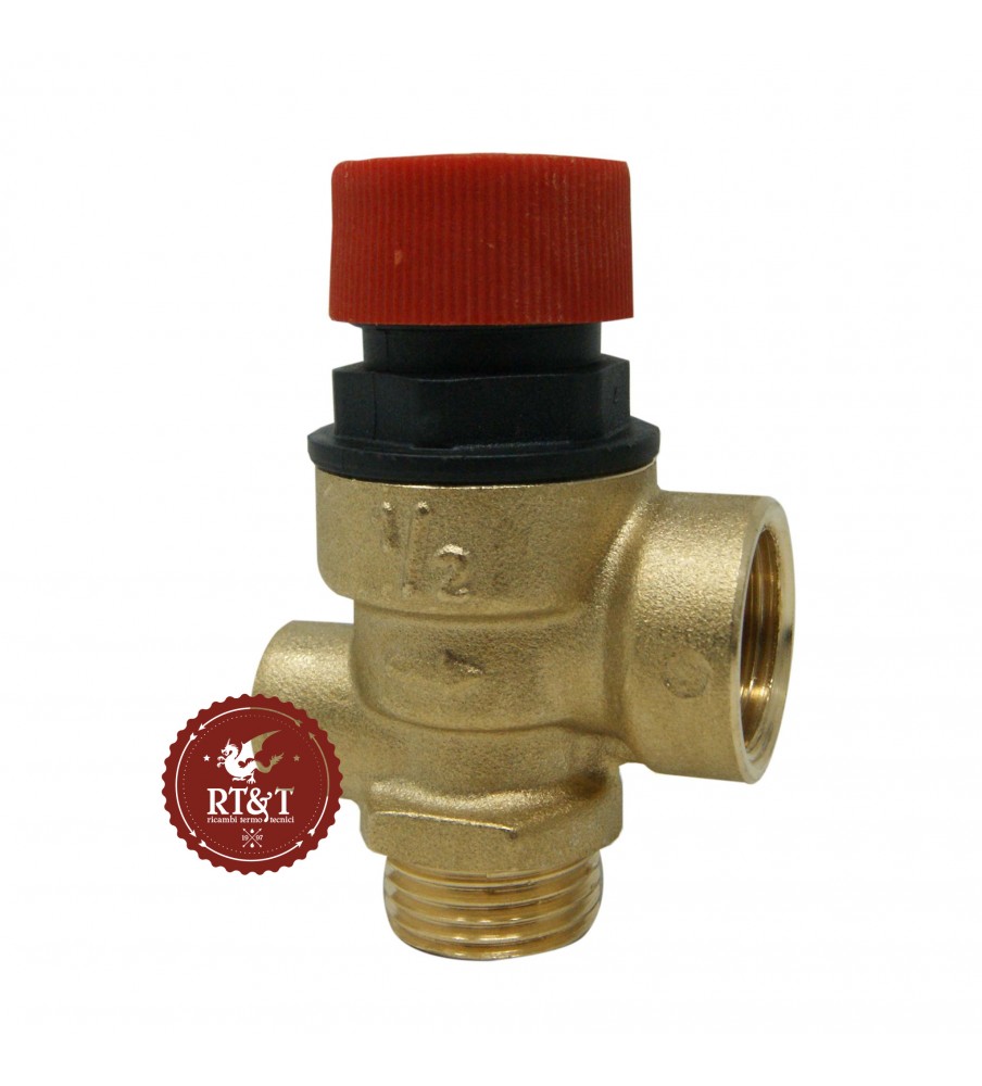 Safety valve 3 bar 1/2 Sile boiler 907100002