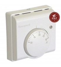 Honeywell thermostat T6360A1012 analog with manual On/Off indicator heating cooling