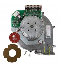 Fan assembly RG130/0800-3612-011111 Ferroli boiler Econcept, Fersystem, Optimax 39810540