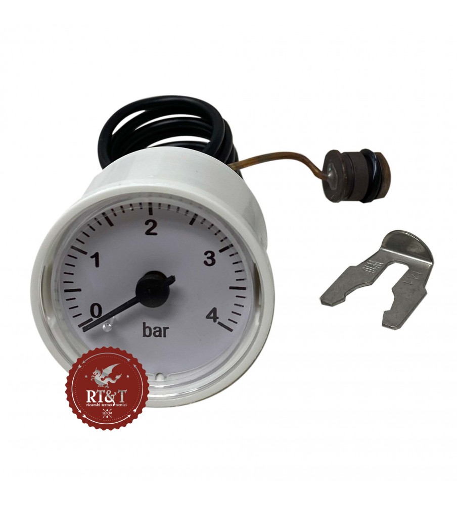 Hydrometer pressure gauge Euroterm boiler Aura, Doxa, Fox 39820080, ex 36402190