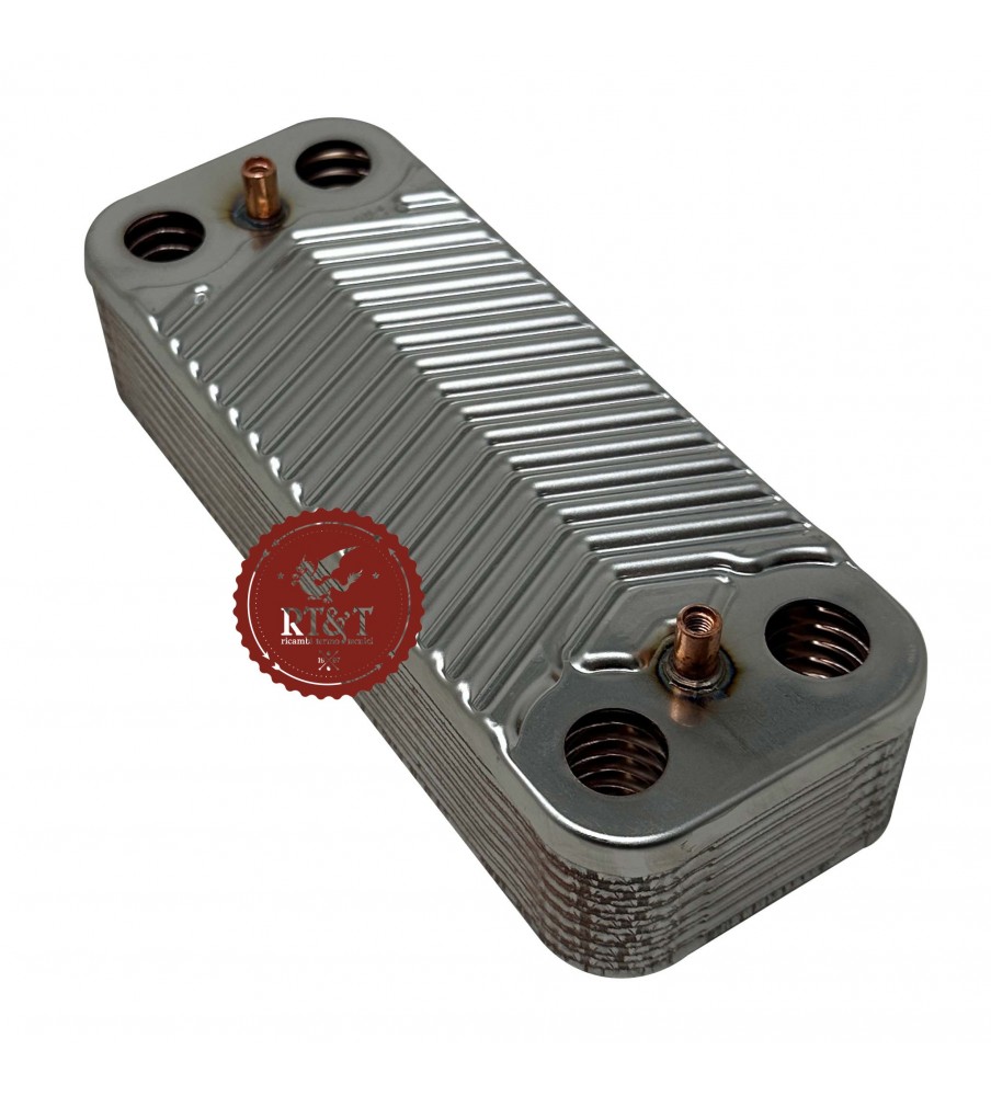 Heat exchanger Chaffoteaux boiler Mira Advance, Niagara Advance, Pigma Advance, Urbia Advance 65116537