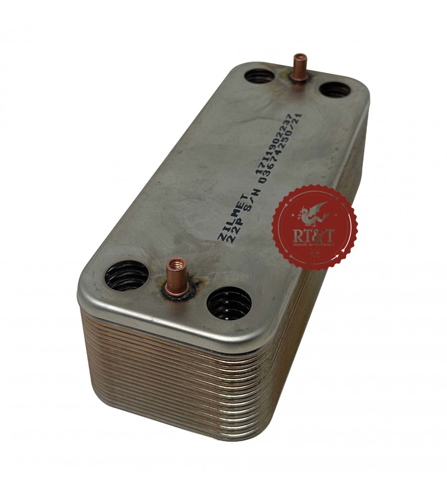 Heat exchanger Italtherm boiler Time 25 F, Time 27 K 515000620