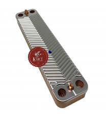 Heat exchanger 14 plates Junkers boiler Cerapur ZWB, Cerapur Comfort, Cerapur Modul ZBS, Cerapur Modul Smart ZBS 87161066850