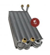 Main heat exchanger Leblanc boiler Aclea2 GLM, Aclea2 GVM, Acleis CGLM, Acleis CGVM, Acleis N GLM, Acleis N GVM 87167700580