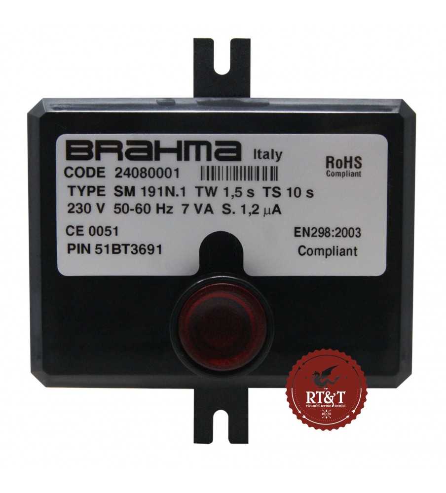 Brahma board SM191N.1 24080001 Beretta boiler Idra, Idra Turbo, Elidra Turbo R5852