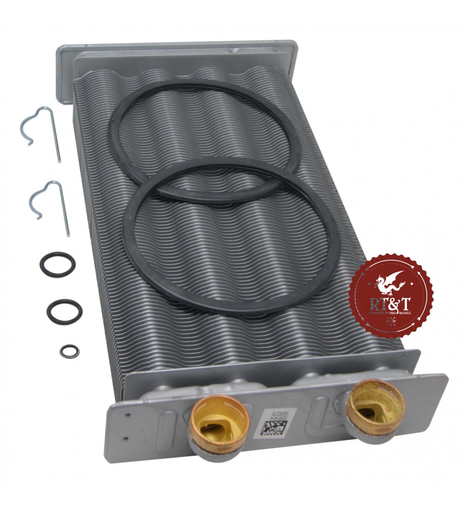 Main heat exchanger Beretta Boiler, Exclusive Mix, Exclusive Micromix, Mynute Boiler, Mynute J, Mynute S 20053334, ex R10023878