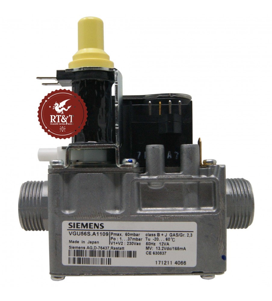 Siemens gas valve VGU56S.A1109 Sant'Andrea boiler 23131