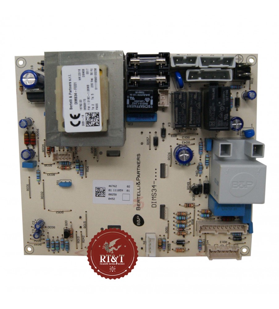 Ignition and modulation board DBM08 DIMS34-FE01 Ferroli boiler EASYtech, EASYtech BOX 39822870