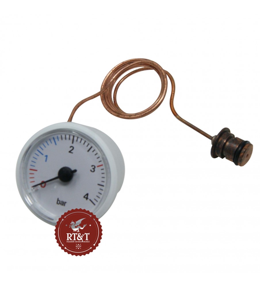 Hydrometer pressure gauge Beretta boiler Amica, Ciao J, Junior, Junior Green, Mynute J, Simply, Simply Green 20005580